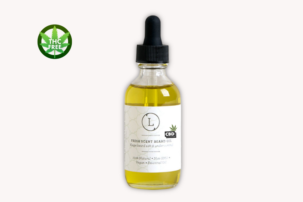 CBD Natural Handmade Beard Oil with CBD, Beard Softener, Beard Moisture, Beard care (THC free)
