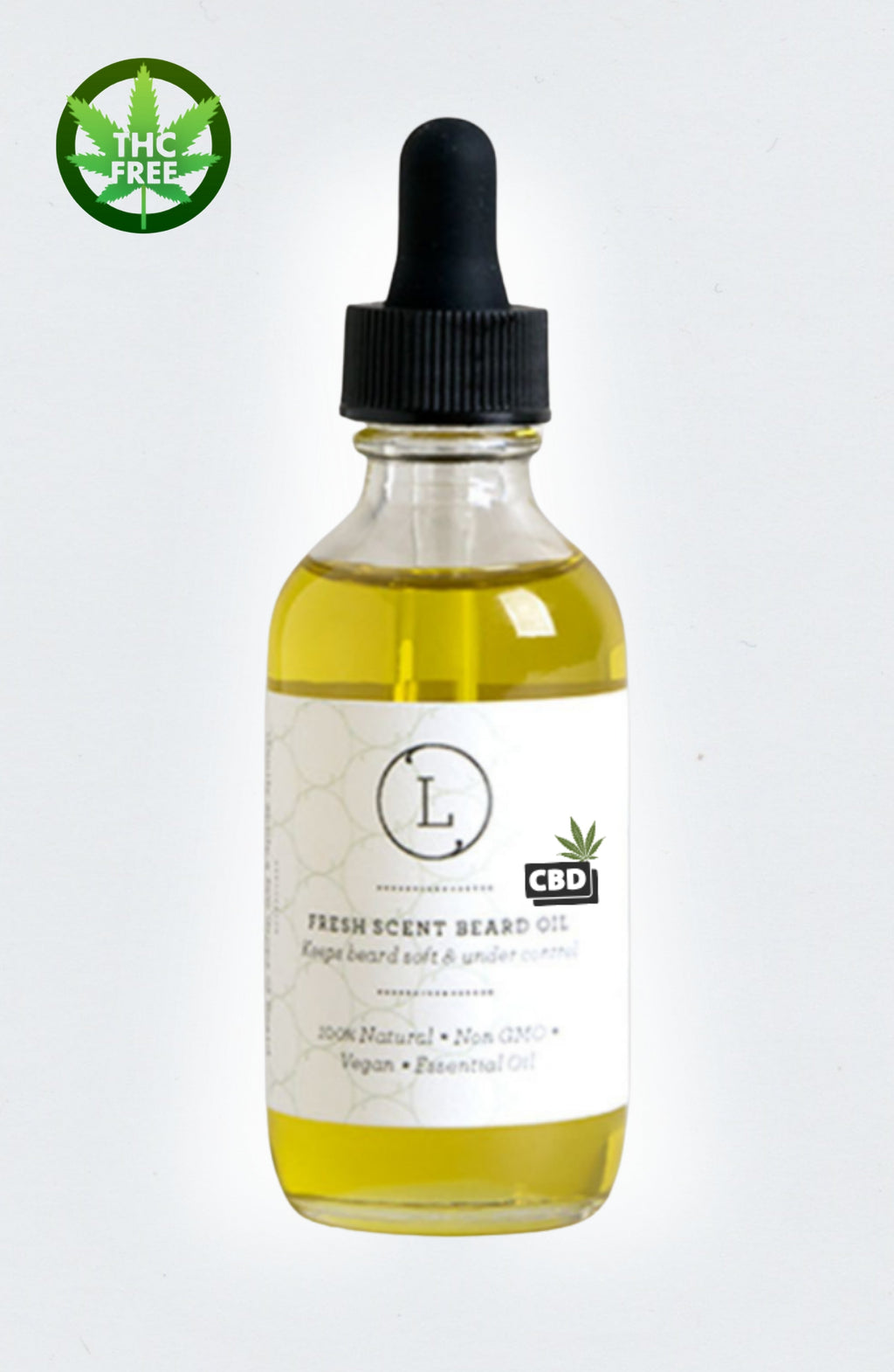 CBD Natural Handmade Beard Oil with CBD, Beard Softener, Beard Moisture, Beard care (THC free)