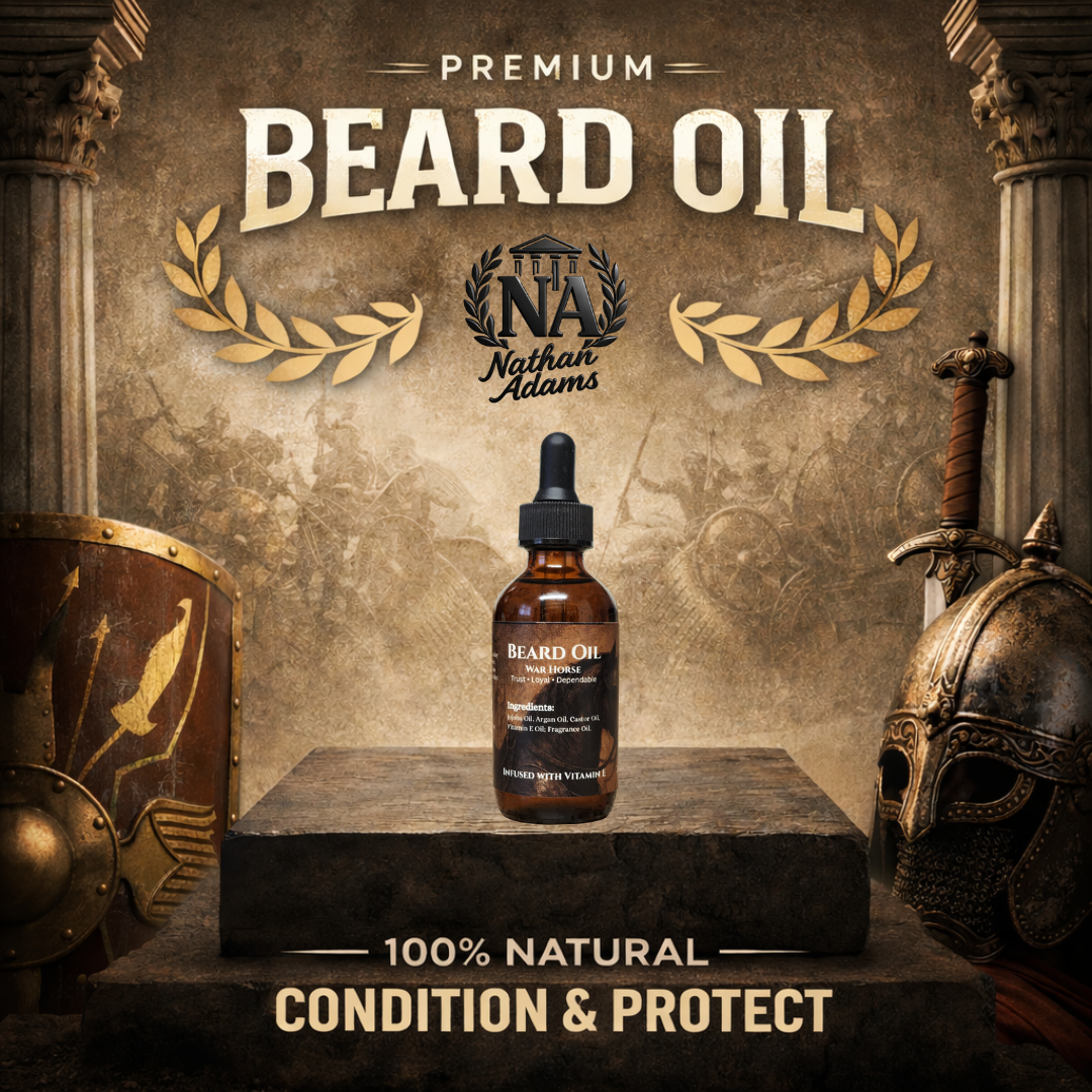 War Horse Beard Oil — Vitamin E Enriched